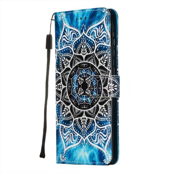 Plånboksfodral Samsung Galaxy S20 Ultra – Blå Mandala