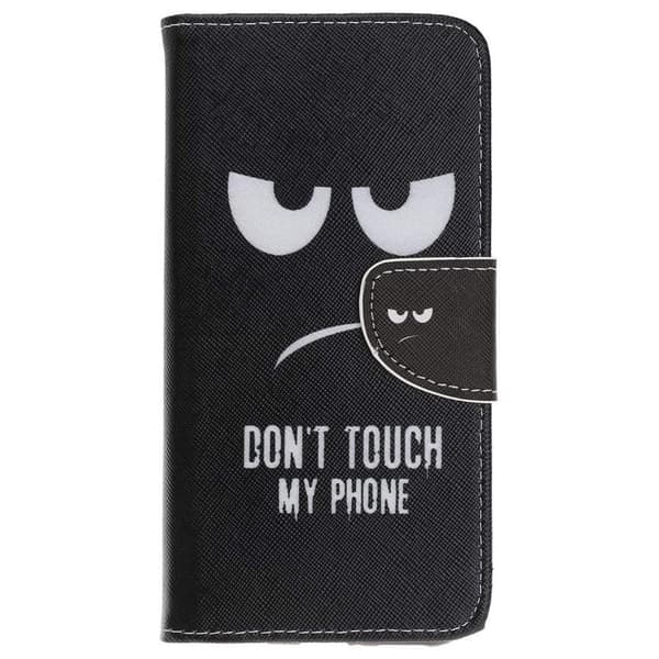 Lompakkokotelo iPhone 11 - Don’t Touch My Phone