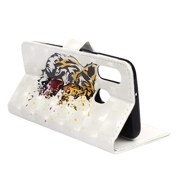 Plånboksfodral Samsung Galaxy A40 – Tiger