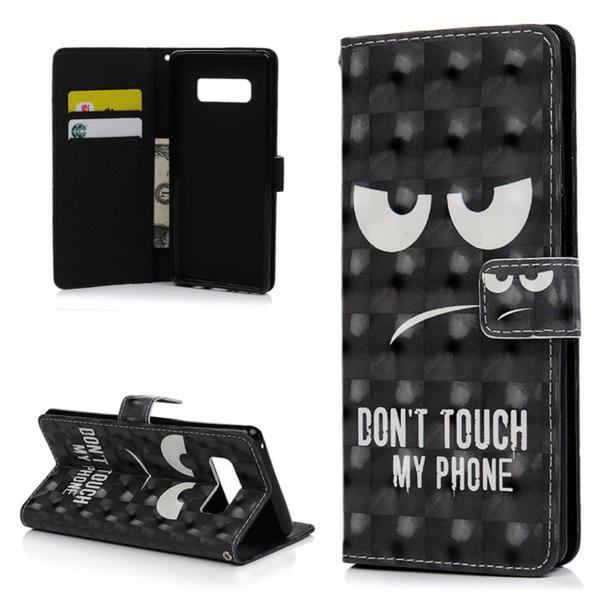 Plånboksfodral Samsung Galaxy Note 8 – Don’t Touch My Phone