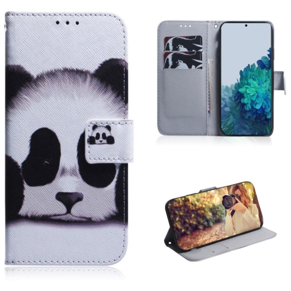 Lompakkokotelo Samsung Galaxy S22 Ultra - Panda