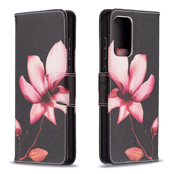 Lompakkokotelo Samsung Galaxy A53 - Vaaleanpunainen Kukka