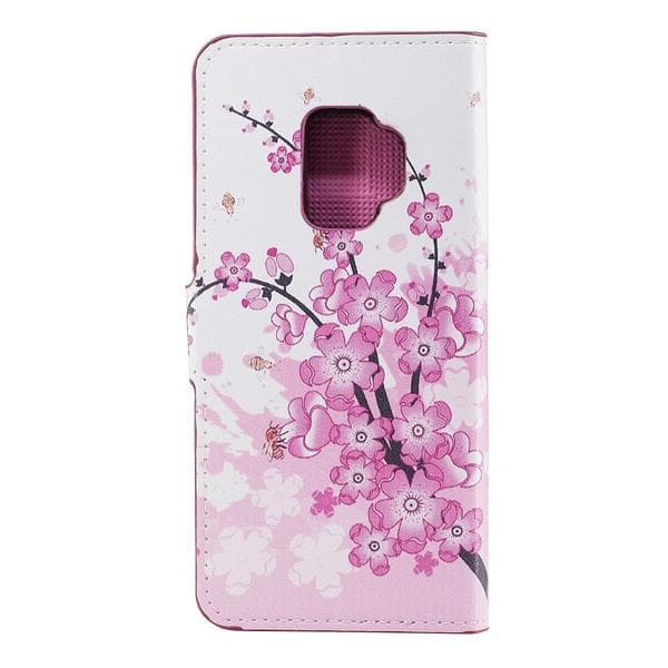 Plånboksfodral Samsung Galaxy S9 - Körsbärsblommor