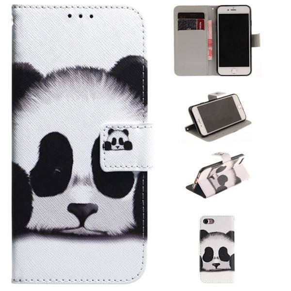 Plånboksfodral Apple iPhone 8 – Panda