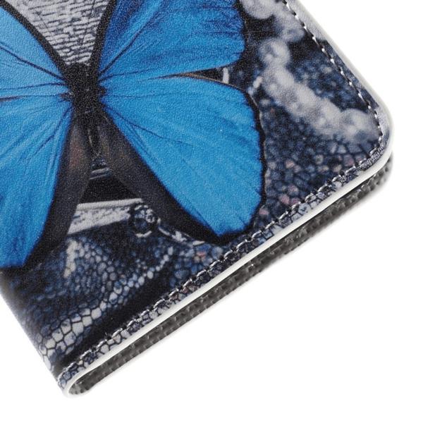 Plånboksfodral OnePlus X - Blå Fjäril
