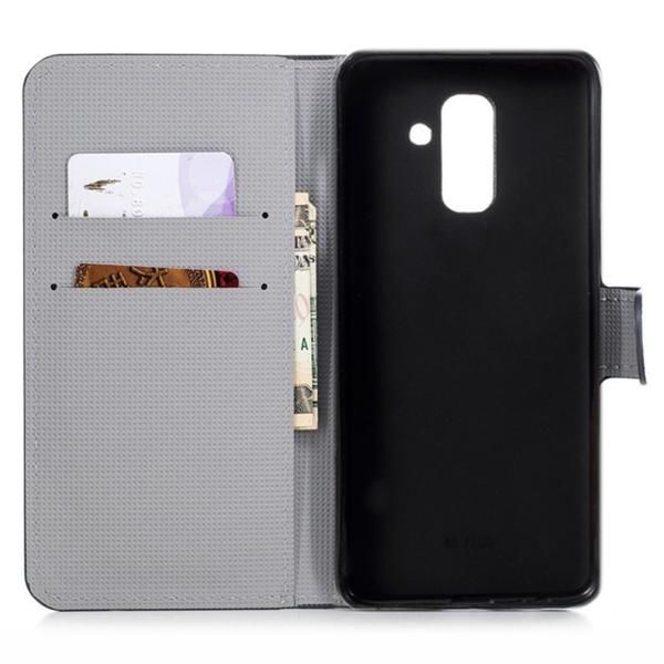 Plånboksfodral Samsung Galaxy A6 Plus - Zebra