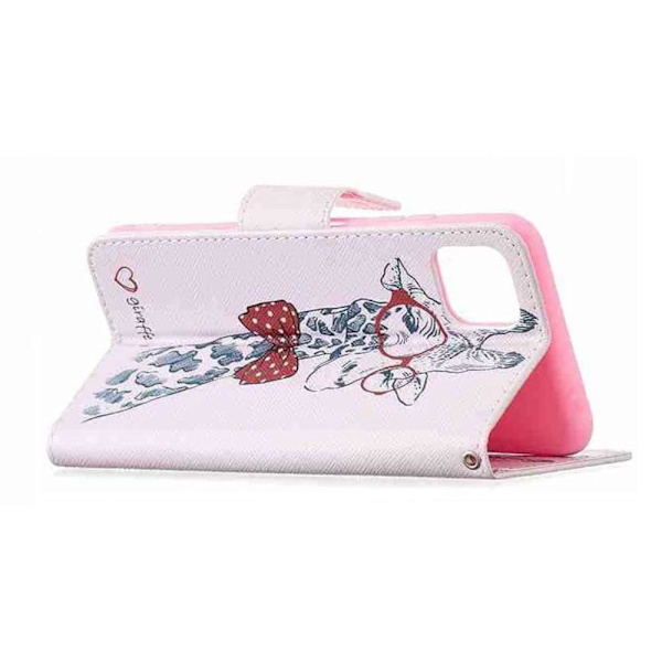 Plånboksfodral iPhone 14 Plus – Giraff