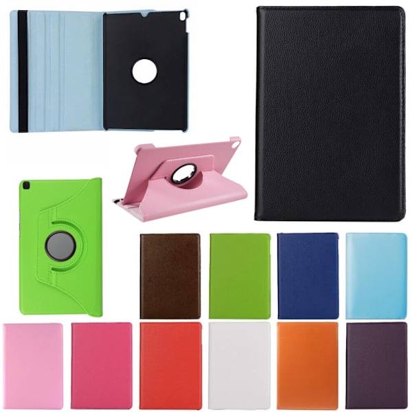 Fodral Samsung Galaxy Tab A7 10,4" Roterande 360° - 10 Färger Rosa (Mörk)
