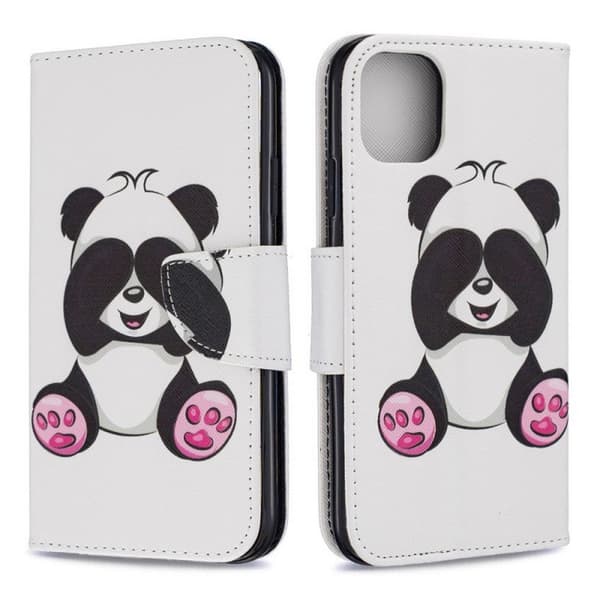 Lompakkokotelo iPhone 15 - Panda