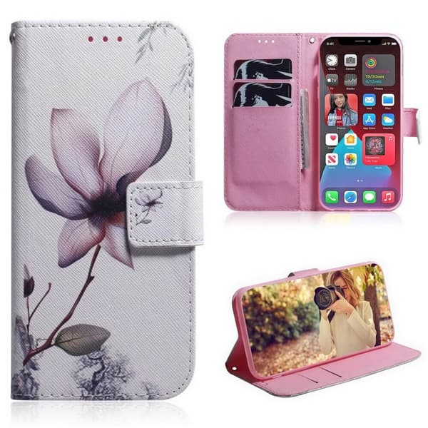 Plånboksfodral iPhone 15 Pro – Magnolia
