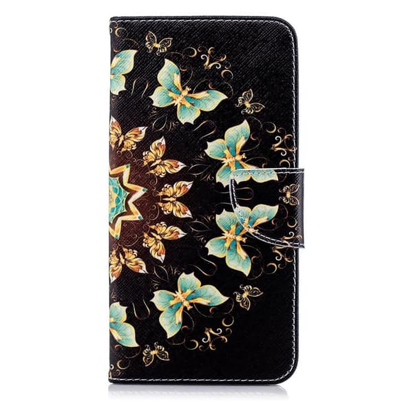 Plånboksfodral Apple iPhone 7 Plus – Fjärilar I Cirkel