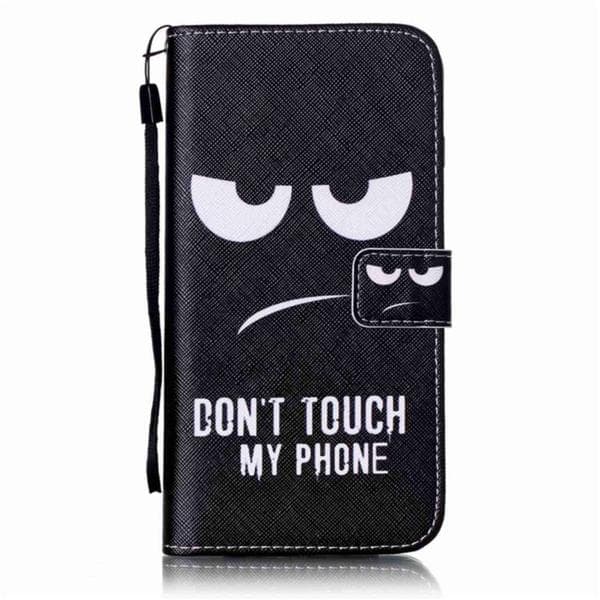 Plånboksfodral Iphone 7 Plus – Don’t Touch My Phone