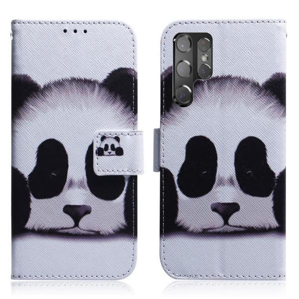 Plånboksfodral Samsung Galaxy S22 Ultra - Panda