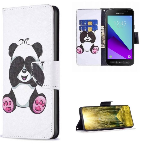 Plånboksfodral Samsung Xcover 4 - Panda