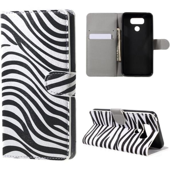Plånboksfodral LG G6 - Zebra