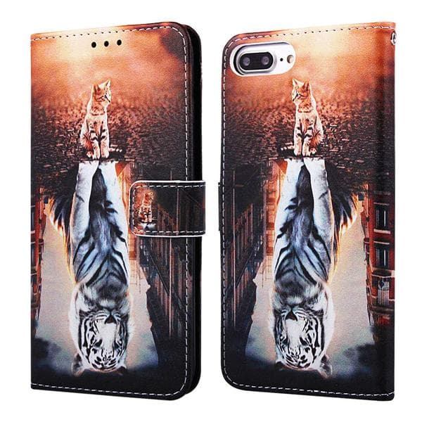 Plånboksfodral Apple iPhone 8 Plus – Reflektion