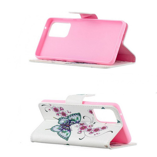 Plånboksfodral Xiaomi Mi 11i - Fjärilar och Blommor