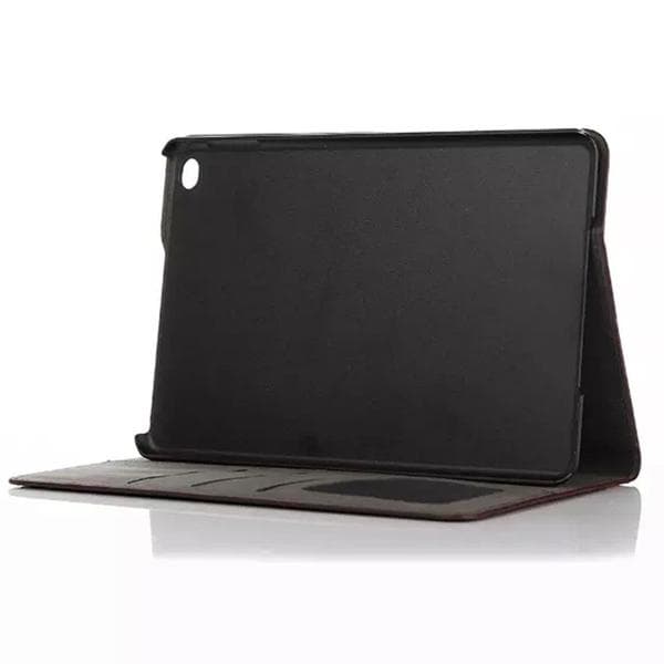 Plånboksfodral Ipad Mini 4 - Trä (välj mellan 4 färger) Mörkbrun