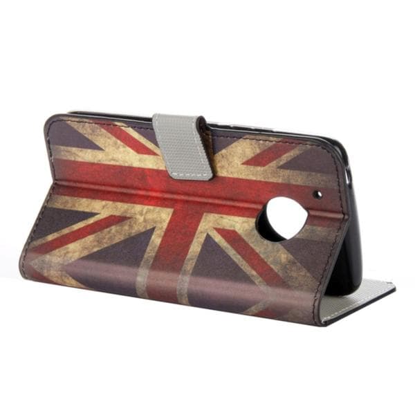 Plånboksfodral Moto G5 - Flagga UK
