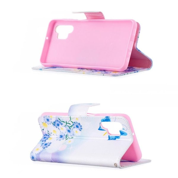 Plånboksfodral Samsung Galaxy A32 5G – Fjärilar och Blommor