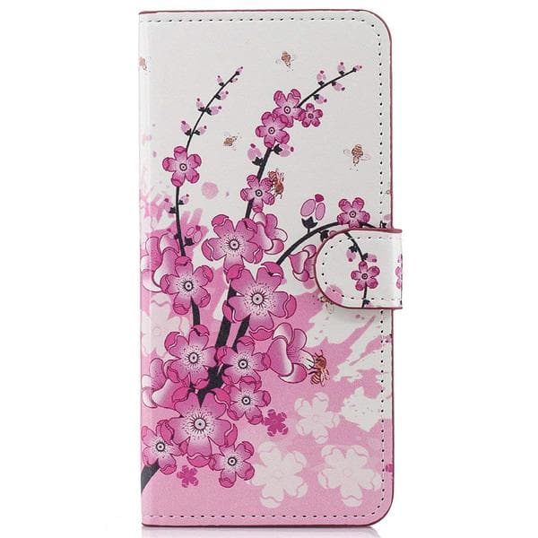Plånboksfodral Samsung Galaxy S9 - Körsbärsblommor
