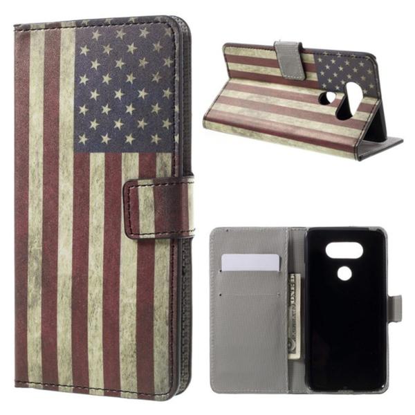 Plånboksfodral LG G5 - Flagga USA