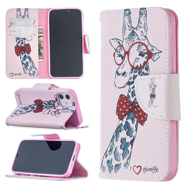 Plånboksfodral Apple iPhone 12 – Giraff