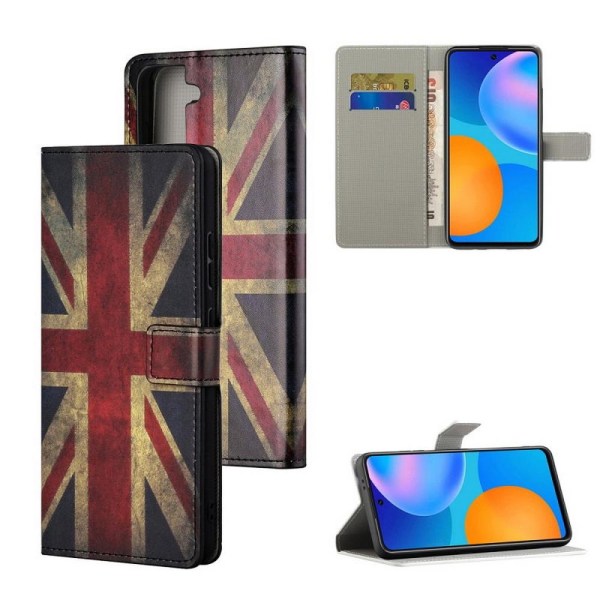 Lompakkokotelo Samsung Galaxy S21 - Iso-Britannian Lippu
