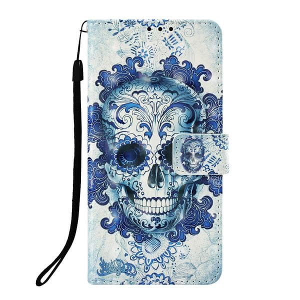 Plånboksfodral Huawei P30 Pro – Döskalle