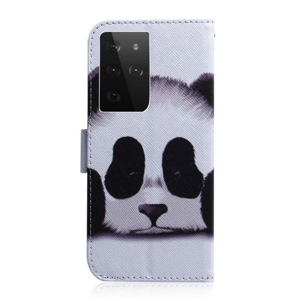 Lompakkokotelo Samsung Galaxy S21 Ultra - Panda