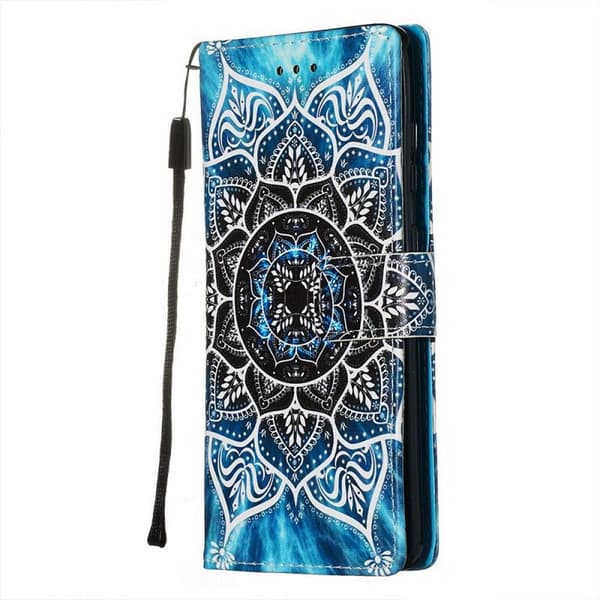 Plånboksfodral Samsung Galaxy S20 FE - Blå Mandala