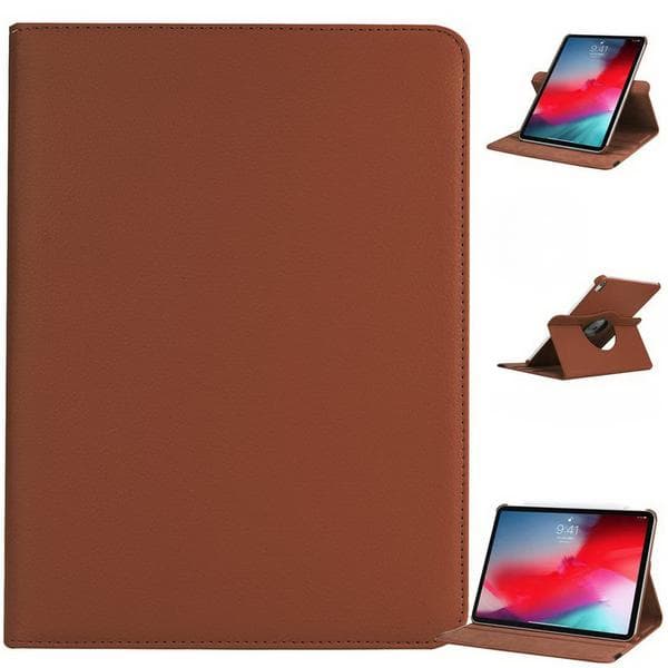 Läderfodral iPad Pro 11" (2018) Roterande 360° - 11 Färger Blå (Mörk)
