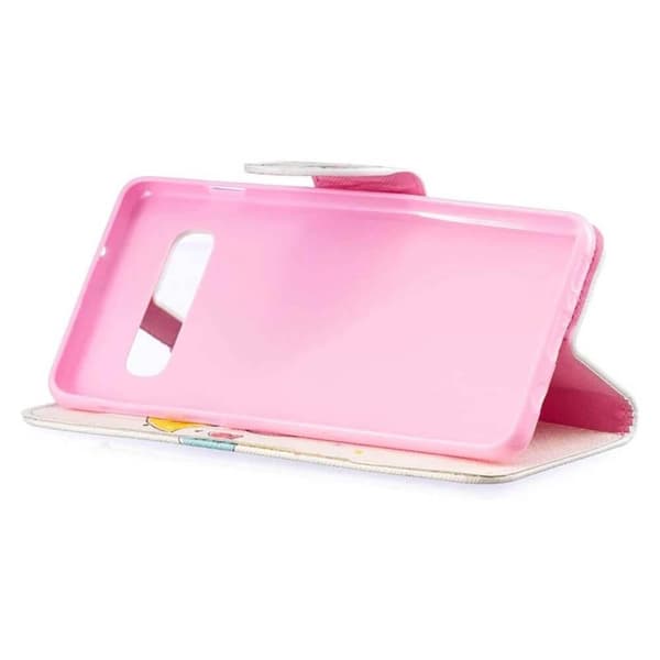 Plånboksfodral Samsung Galaxy S10 - Elefant med Paraply