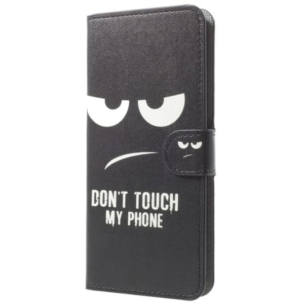 Plånboksfodral Samsung Galaxy A6 (2018) - Don’t Touch My Phone