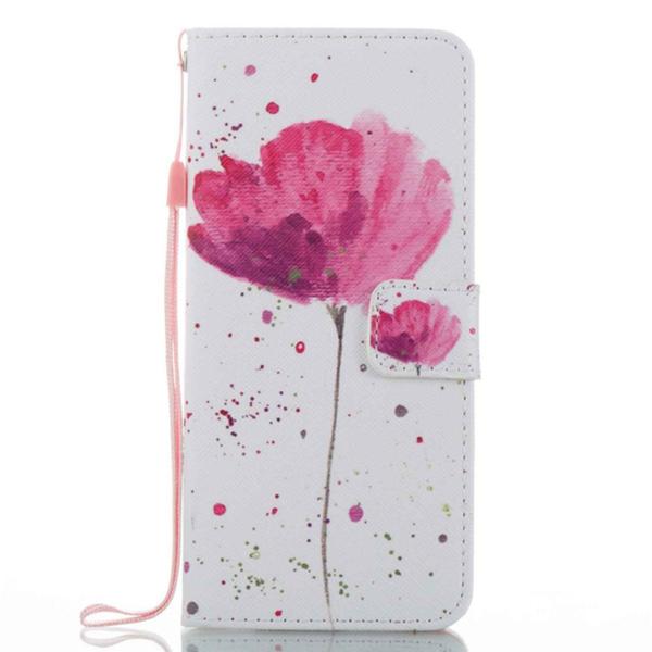 Plånboksfodral Samsung Galaxy S8 – Rosa Blomma