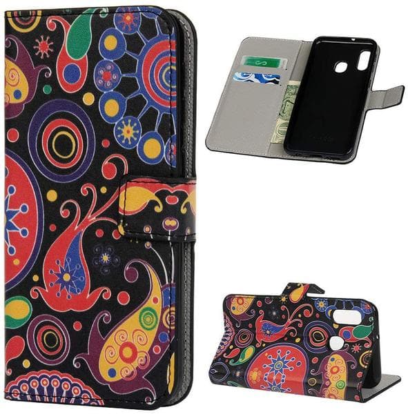Plånboksfodral Samsung Galaxy A20e - Paisley