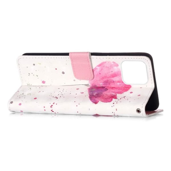 Plånboksfodral Apple iPhone 12 Mini – Rosa Blomma