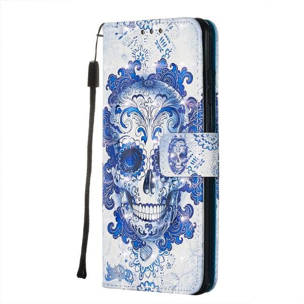 Plånboksfodral Samsung Galaxy S20 – Döskalle