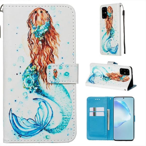 Plånboksfodral Samsung Galaxy S20 Plus – Sjöjungfru