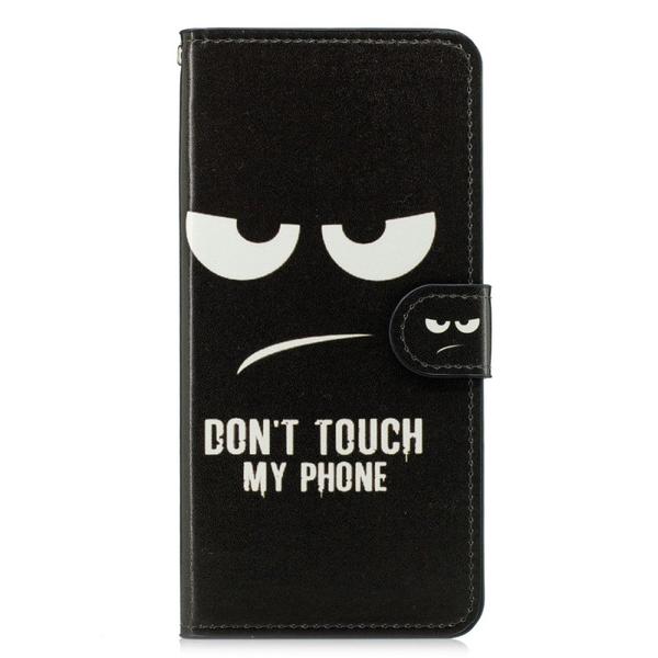 Plånboksfodral Samsung Galaxy J6 Plus - Don’t Touch My Phone