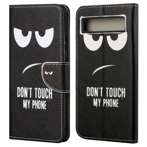 Plånboksfodral Google Pixel 8a - Don’t Touch My Phone
