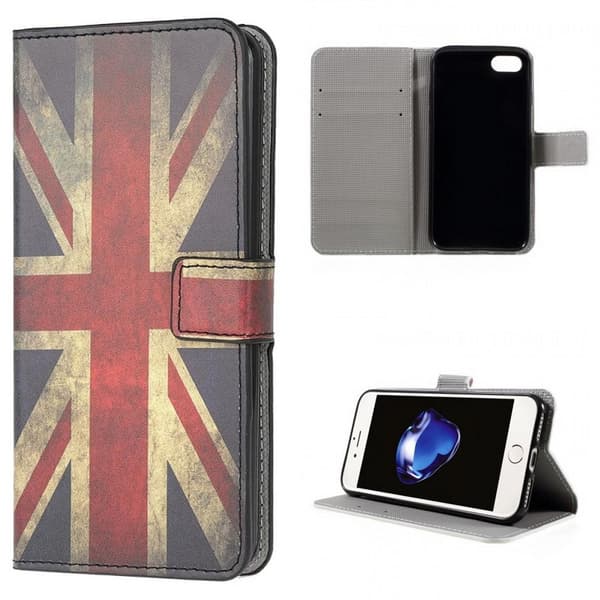 Plånboksfodral iPhone SE (2020) - Flagga UK