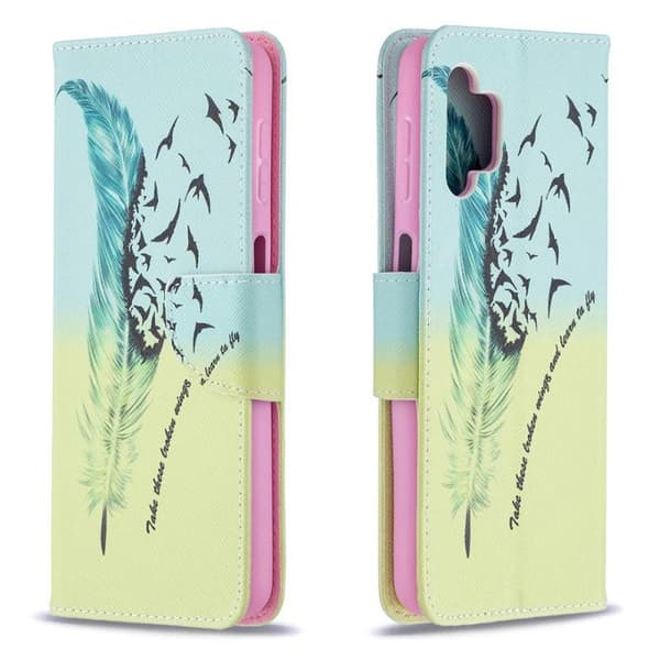 Lompakkokotelo Samsung Galaxy A32 - Take These Broken Wings