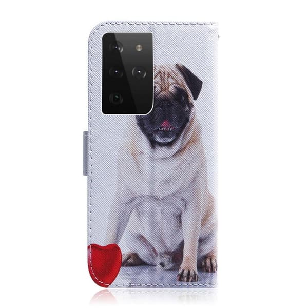 Plånboksfodral Samsung Galaxy S21 Ultra - Mops