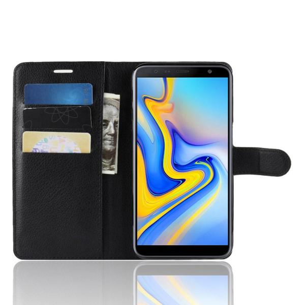 Plånboksfodral Samsung Galaxy J6 Plus (2018) - Svart Black