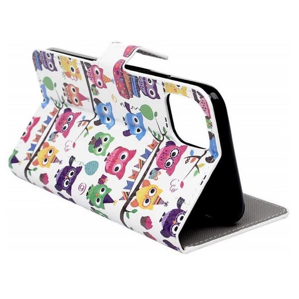Plånboksfodral iPhone 13 Pro - Ugglor På Kalas