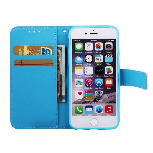 Plånboksfodral Apple iPhone 8 – Blå Mandala