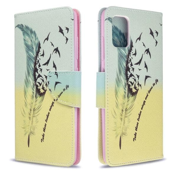 Lompakkokotelo Samsung Galaxy A51 - Take These Broken Wings