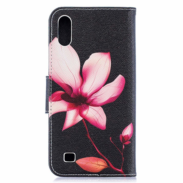 Plånboksfodral Samsung Galaxy A10 – Rosa Blomma