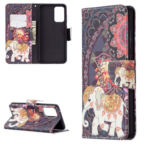 Plånboksfodral Samsung Galaxy A52 / A52s – Indiskt / Elefant